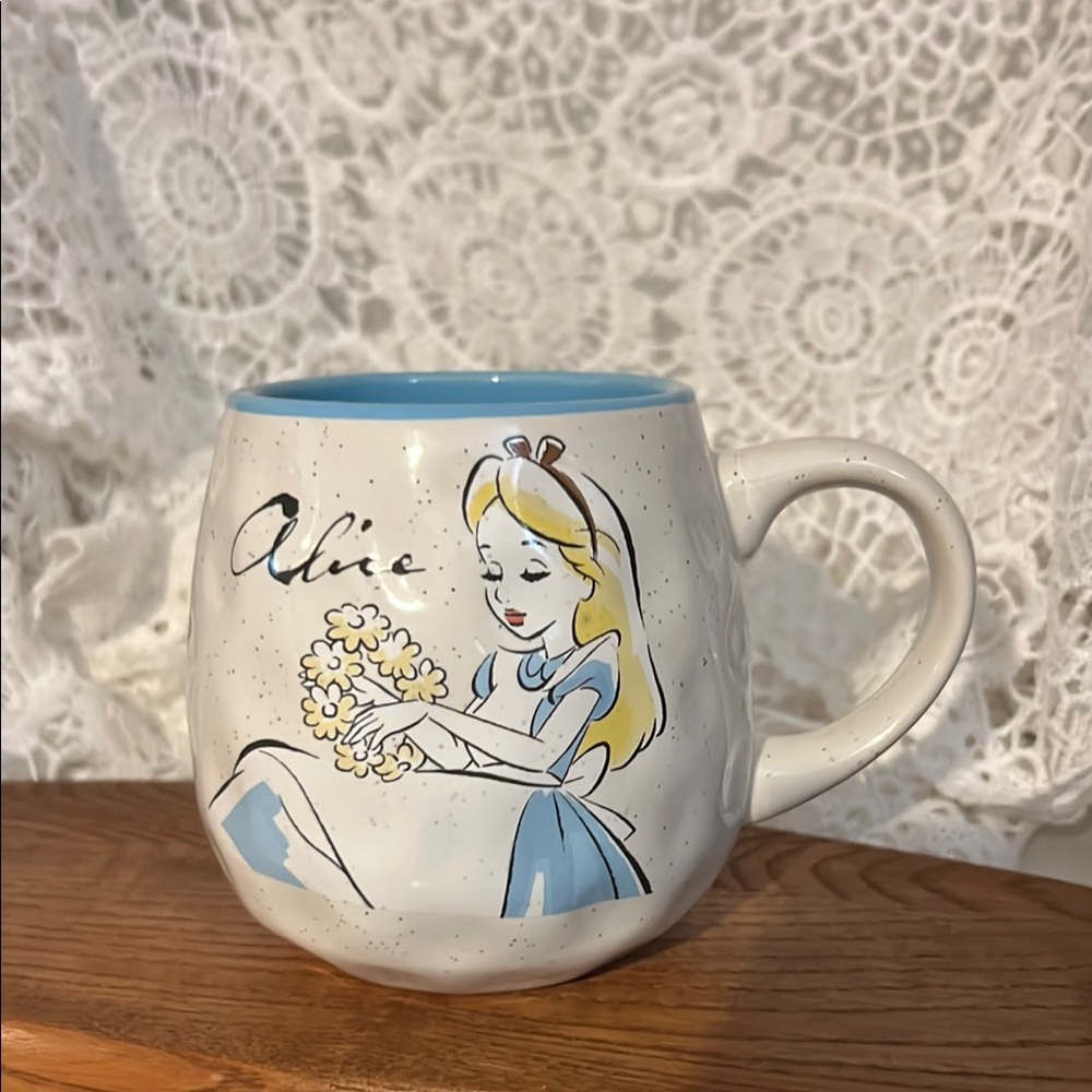 Disney Alice Mug - Blue and White